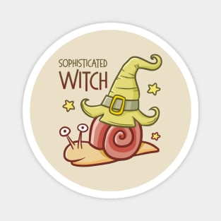 Sophisticated witch Magnet